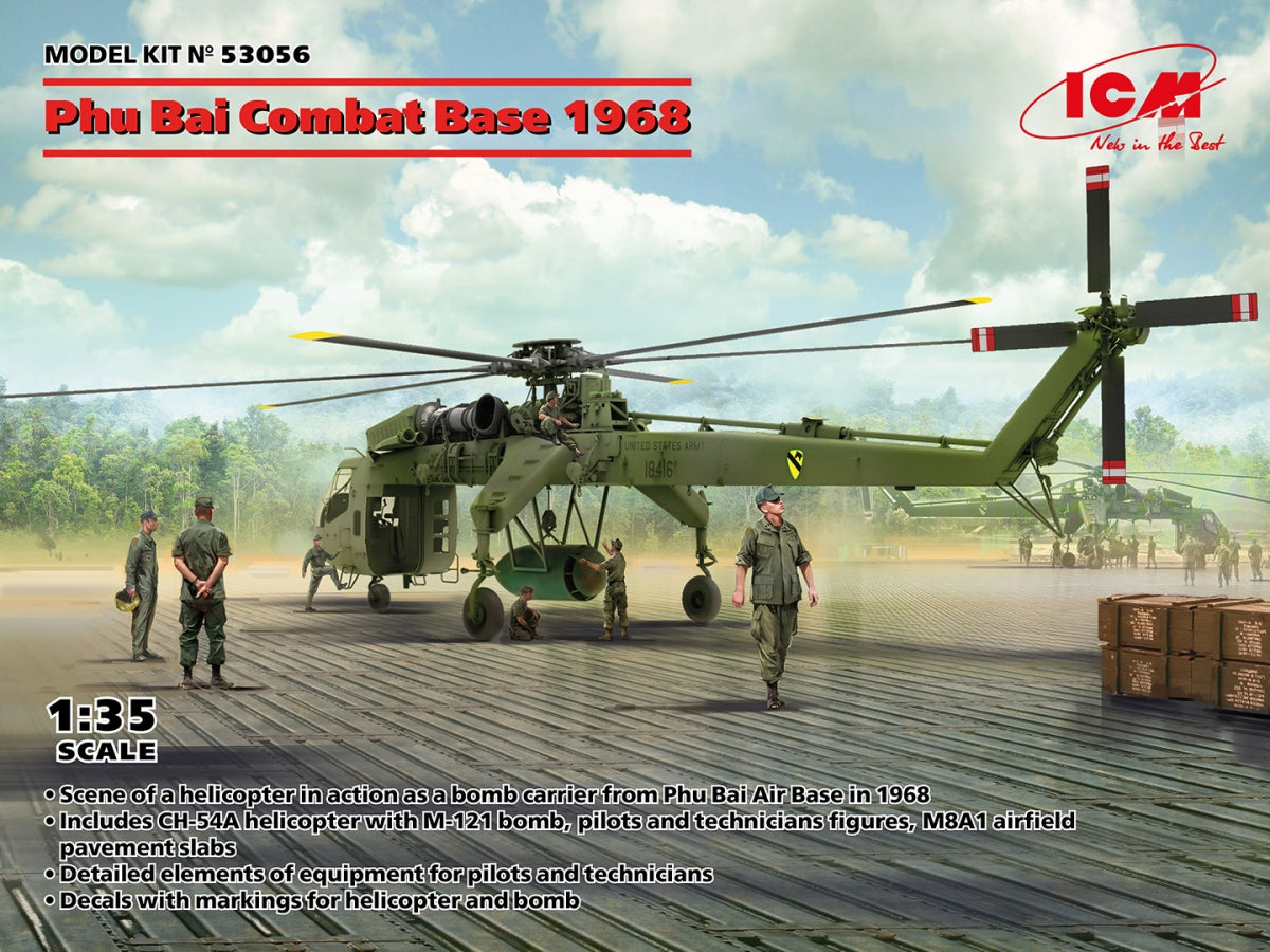 ICM 53056 Phu Bai Combat Base 1968 1/35 – imagen 2
