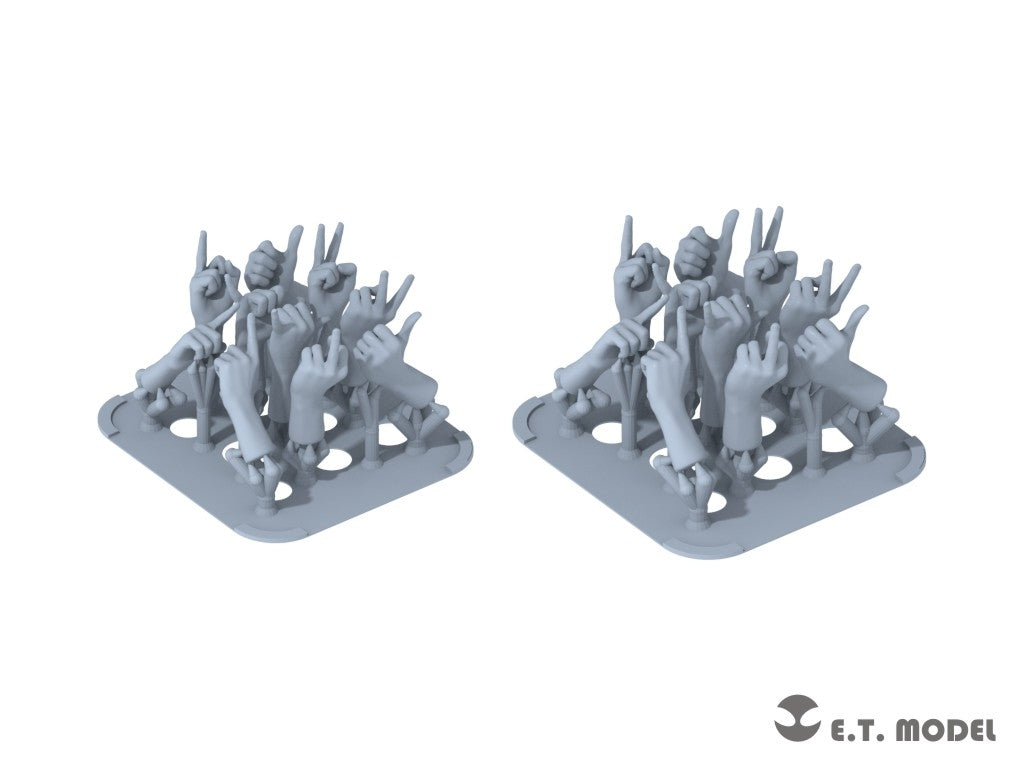 E.T. Model P35-326 Hands for Figures Type.2 1/35 – immagine 2