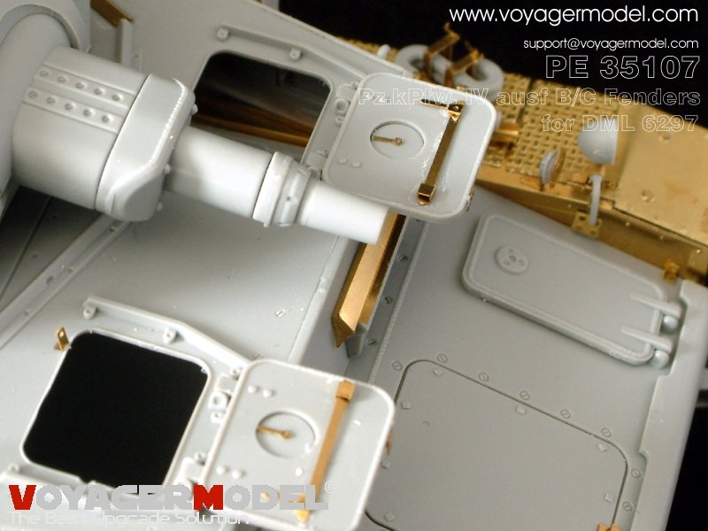 Voyager Model PE35107 Pz.kPfw. IV Ausf B/C (For DRAGON 6297) 1/35 – zdjęcie 11