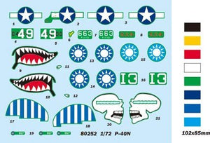 Hobby Boss 80252 P-40N Warhawk 1/72 – image 2