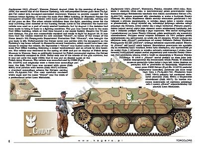 Kagero 15039 Panzers capturés, véhicules allemands au service des Alliés (décalcomanie) PL/EN – image 6