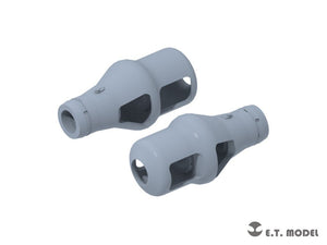 E.T. Model P35-238 WWII German 88mm KwK Muzzle Brake(Type.1) 1/35 – Bild 4
