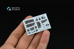 Quinta Studio QDS+48487 F-4C Phantom II 3D-Printed &amp;amp; coloured Interior on decal paper (Academy) (Small version) (with 3D-printed resin parts) 1/48 – imagen 6
