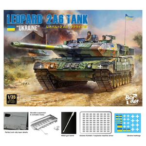 Border Model BT-031 Leopard 2A6 &amp;quot;UKRAINE&amp;quot; 1/35 – imagen 2