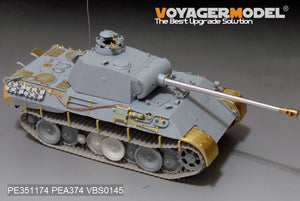 Voyager Model PE351174 WWII German Panther A early ver. Basic（For MENG TS-046）1/35 – immagine 11