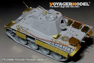 Voyager Model PE35998 WWII German FlaKPanzer V FlaKvierling 20mm MG 151/20 Basic For TAKOM 2105 1/35 – imagen 8