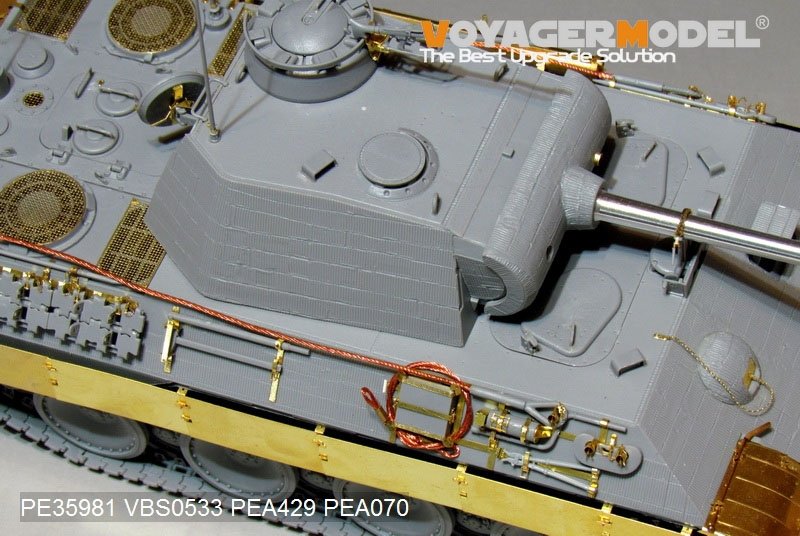 Voyager Model PE35981 WWII German Panther A Tank Basic For TAKOM 1/35 – Bild 11
