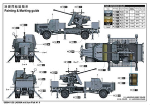 Trumpeter 09594 L4500A mit 5cm Flak 41 II 1/35 – Bild 4