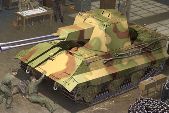 Trumpeter 01537 Flakpanzer allemand E-50 (1/35)