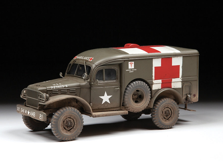 Zvezda 3711 Dodge WC-54 Ambulance 1/35 – zdjęcie 3
