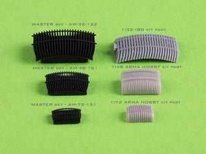 Master AM-32-122 PZL P.11c - oil cooler (Arma Hobby kit) 1/32 – image 9