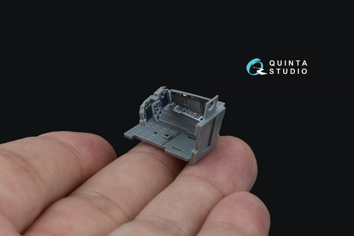 Quinta Studio QD72161 MiG-29SMT 3D-Printed &amp;amp; coloured Interior on decal paper (GWH) 1/72 – imagen 9