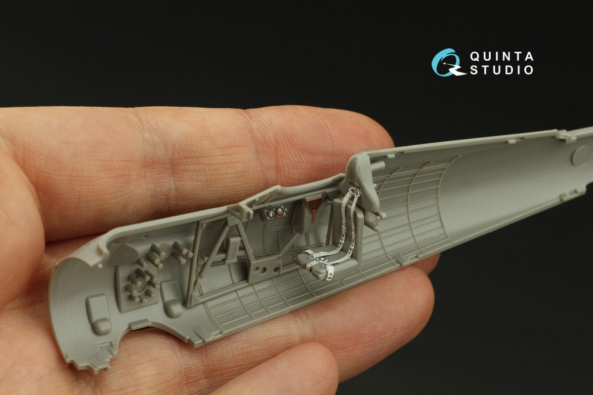 Quinta Studio QD48335 PZL P.11c 3D-Printed &amp;amp; coloured Interior on decal paper (Arma Hobby) 1/48 – imagen 9