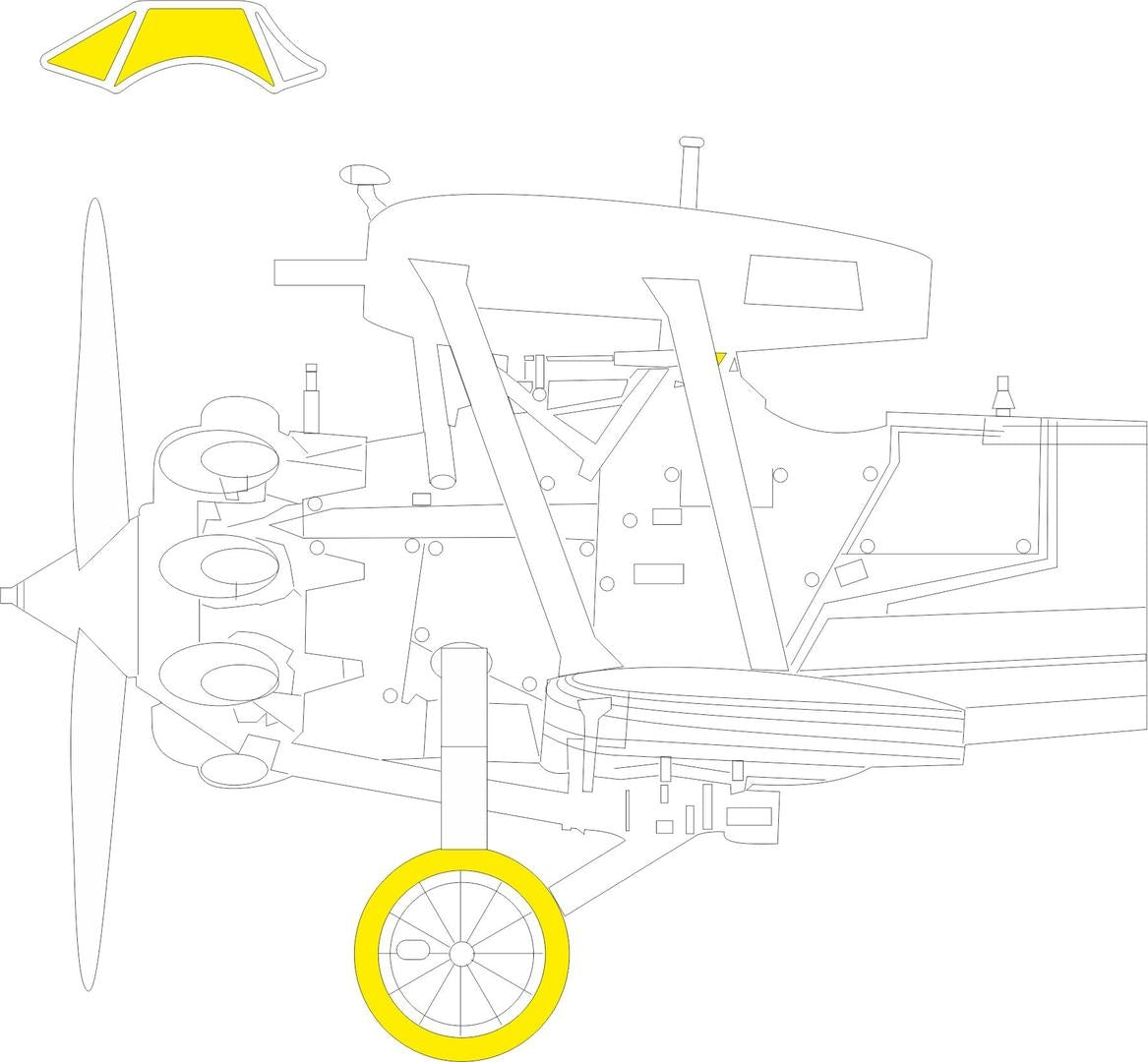 Eduard 644289 Bulldog Mk. II LooKplus AIRFIX 1/48 – zdjęcie 17