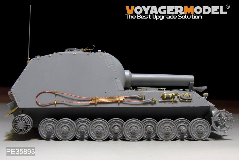 Mortier automoteur lourd allemand BAR 305 mm de la Seconde Guerre mondiale, modèle Voyager PE35893, pour maquettes AMUSING au 1/35 – image 7