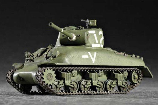 Trumpeter 07222 M4A1(76)W TANK 1/72 – imagen 3