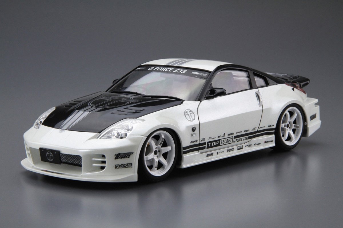 Aoshima 05364 Nissan Z33 Fairlady Z &amp;#39;05 Top Secret 1/24 – imagen 3