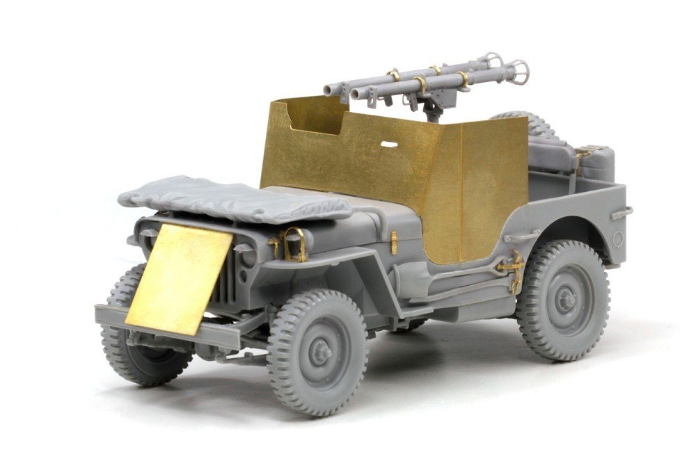 Dragon 6748 Armored 1/4 Ton 4x4 Truck w/Bazookas 1/35 – imagen 2