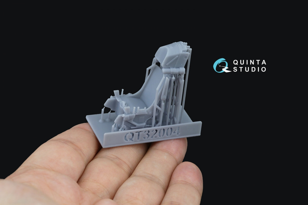 Quinta Studio QR+32038 K-36DM Series2 (early) ejection seat (for MiG-29, MiG-31, Su-27, Su-33 aircraft until 2007) (All kits) 1/32 – imagen 5