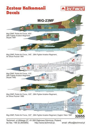 Techmod 32055 MiG-23MF 1/32 – image 2