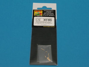 Aber A72 005 Set of 8 turned cal .50 (12,7mm) U.S. Browning M2 barrels for P-47 Thunderbolt 1/72 – imagen 8