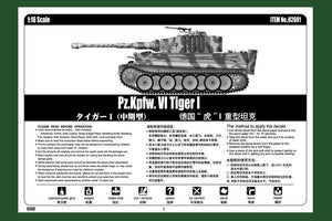 Hobby Boss 82601 Pz.Kpfw. VI Tiger I 1/16 – imagen 3