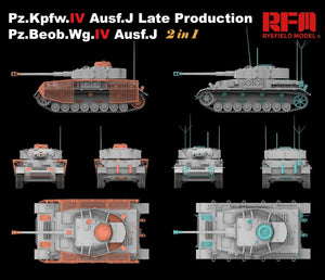 Rye Field Model 5033 Pz.Kpfw.IV Ausf.J Late Production/ Pz.Beob.Wg.IV Ausf.J 2 in 1 1/35 – image 4