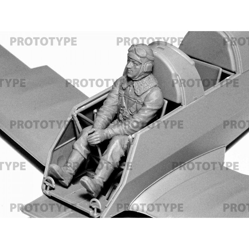 ICM 32111 WWII Axis Pilots in the cockpit German, Italian, Japanese 1/32 – immagine 3