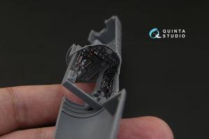 Quinta Studio QD48110 F4U-1 Corsair (Bird cage) 3D-Printed &amp;amp; coloured Interior on decal paper (for Tamiya kit) 1/48 – immagine 7