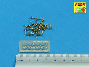 Aber 16111 Wing nuts PE nuts with turned bolt x 30 pcs. 1/16 – imagen 2