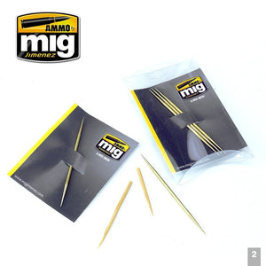 AMMO of Mig Jimenez 8026 BRASS TOOTHPICKS – immagine 2