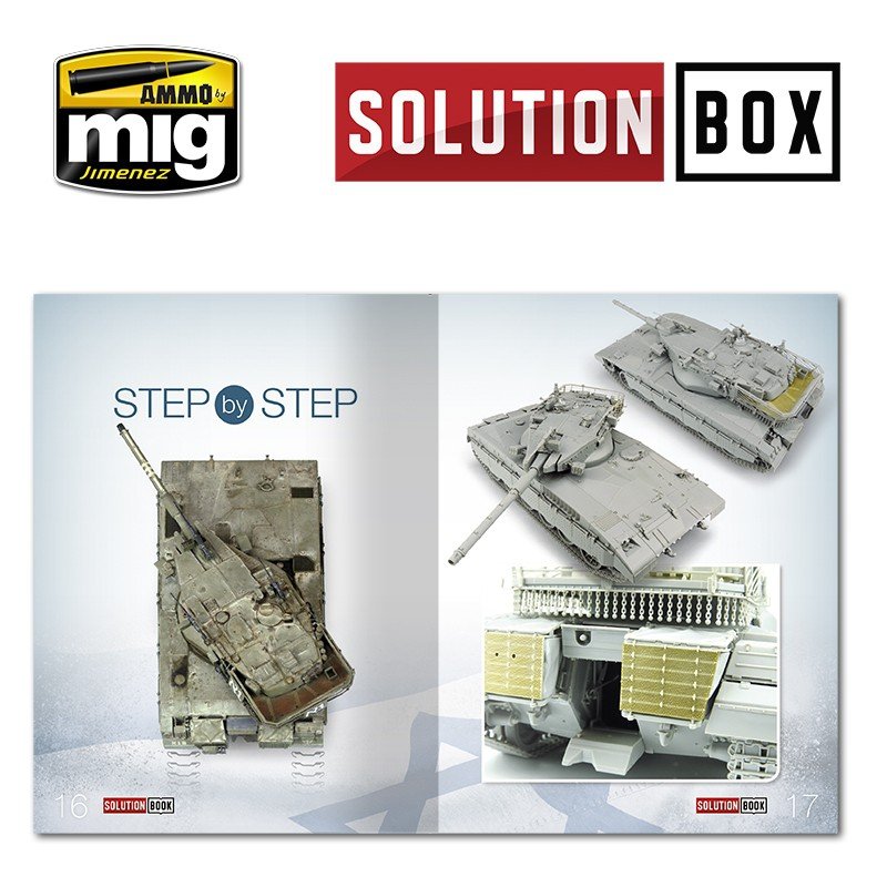 Ammo of Mig 6501 SOLUTION BOOK HOW TO PAINT IDF VEHICLES (Multilingual) – imagen 3