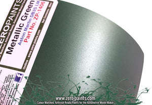 Zero Paints ZP-1406 - Aston Martin DBR3S LM Metallic Green Paint 60ml – immagine 3