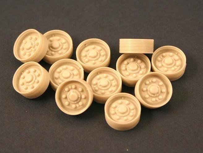 Panzer Art RE35-107 Burn out wheels for M4 Sherman (HVSS Suspension) 1/35 – zdjęcie 2