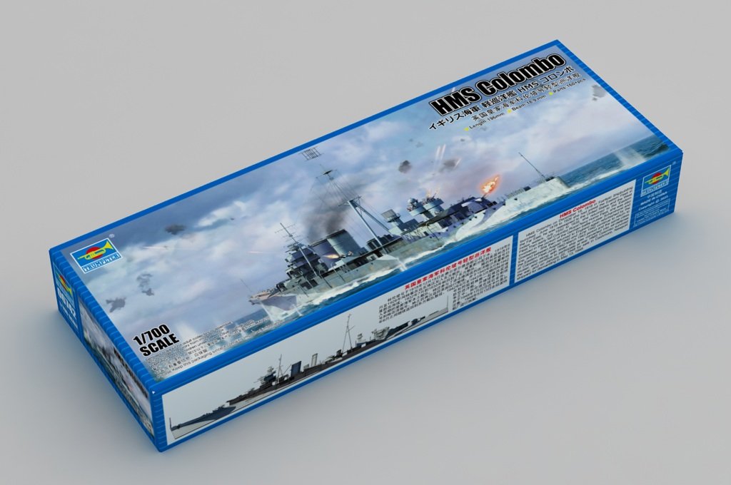 Trumpeter 06742 HMS Colombo 1/700 – image 2
