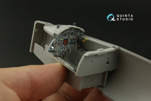 Intérieur imprimé en 3D et coloré sur papier décalcomanie (Italeri) pour F-104G (Quinta Studio QDS-32141) (petite version) 1/32 – image 10