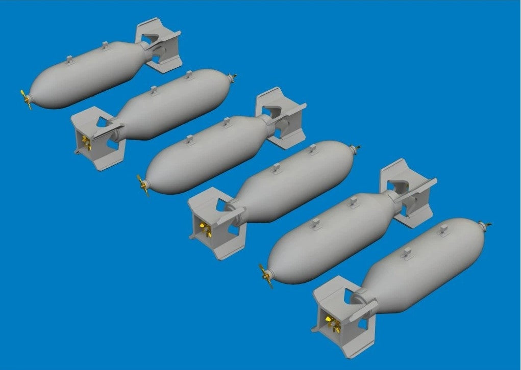 Eduard 672394 US 500lb bombs PRINT 1/72 – image 2