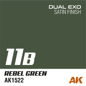 AK Interactive AK1555 DUAL EXO SET 11 – 11A GHOST GREEN &amp;amp; 11B REBEL GREEN – image 2