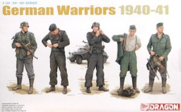 Dragon 6574 German Wariors 1940-41 1/35