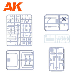 AK Interactive AK35002 FJ43 PICKUP WITH DSHKM 1/35 – immagine 4