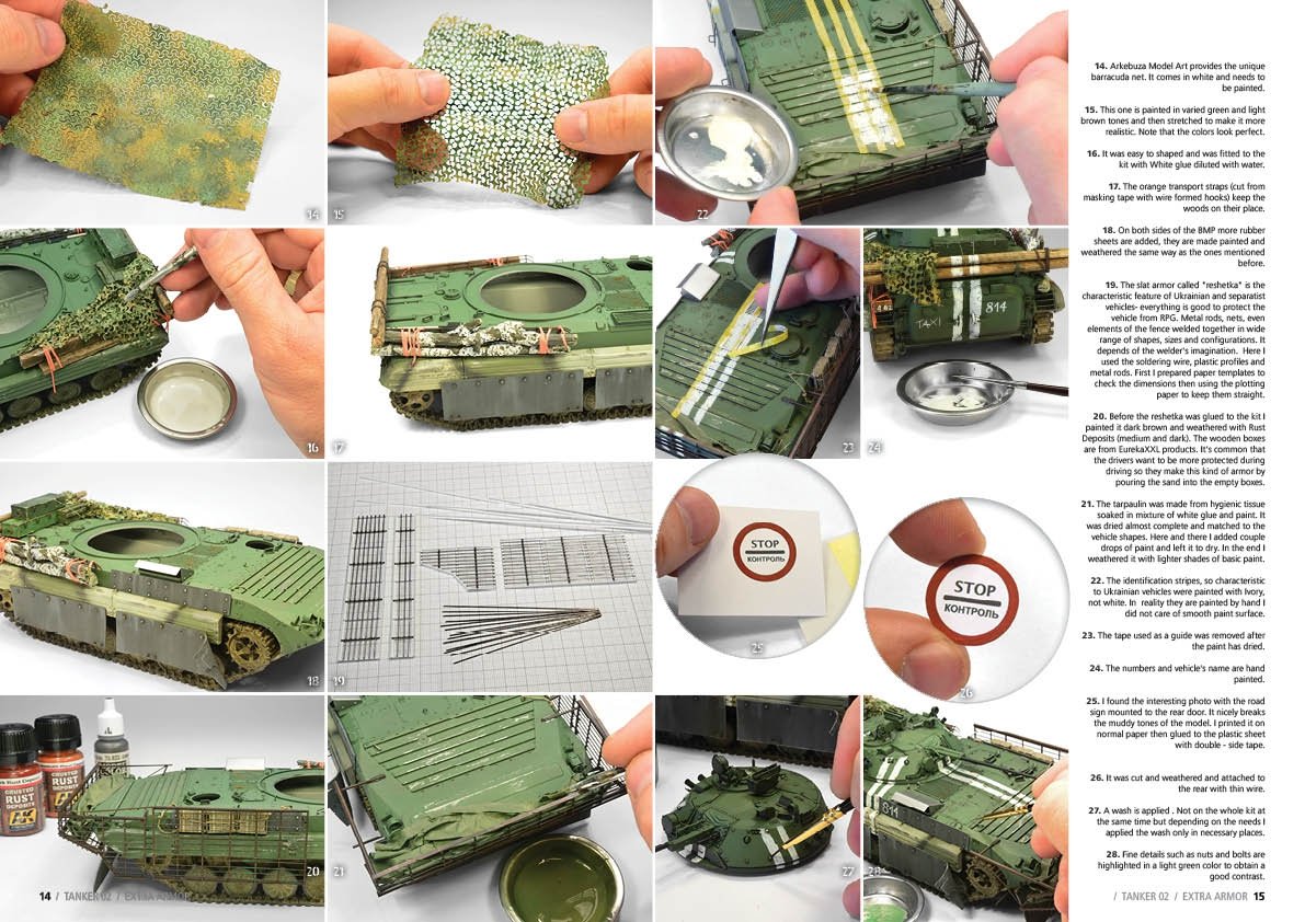 AK Interactive AK4812 TANKER 02: EXTRA ARMOR (English) – Bild 2