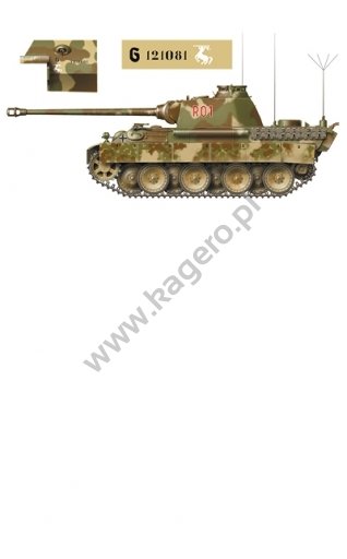 Kagero 15031 Pz.Kpfw. V Panther In Attack &amp;amp; Defence (kalkomania) PL/EN – zdjęcie 6