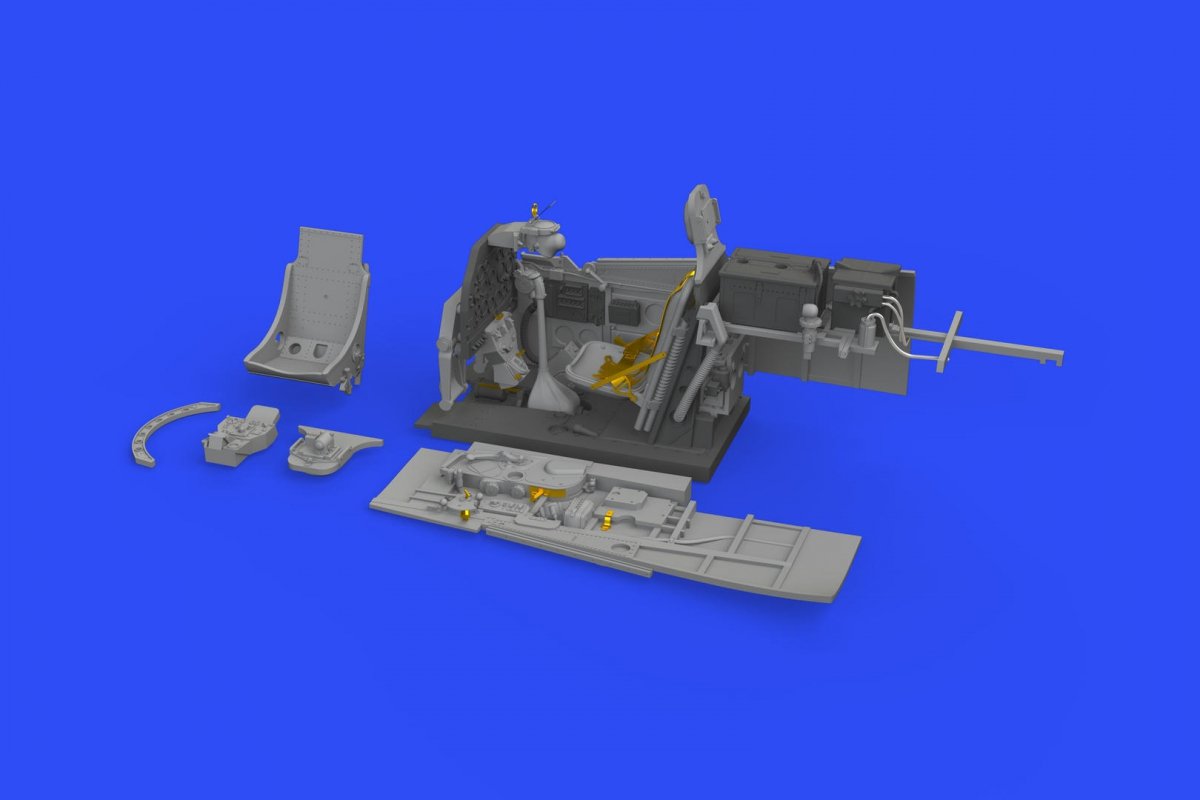 Cockpit Eduard 648489 P-51D-5 au 1/48 EDUARD