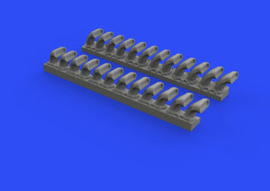 Eduard 648508 P-400 exhaust stacks 1/48 EDUARD – imagen 2