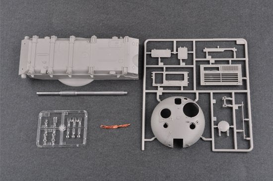 Trumpeter 01550 Russian T-62 Mod.1975 With KMT-6 Mine Plow 1/35 – imagen 11