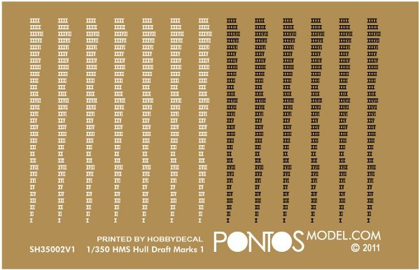 Pontos 35021WD1 HMS Repulse Wooden Deck set 1/350 – immagine 2