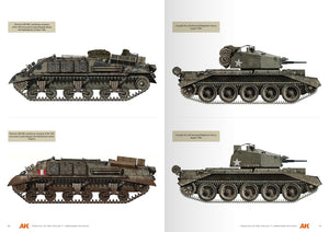 AK Interactive AK130010 VÉHICULES DE LA 1RE DIVISION BLINDÉE POLONAISE – GUIDE DES PROFILS DE CAMOUFLAGE - Anglais – image 8