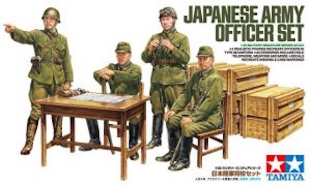 Tamiya 35341 Japanese Army Officer Set 1/35