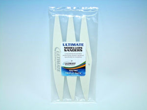 Ponceuses de modélisme Ultimate Modeling Products UMP015 - Pack de 3 (100/180)