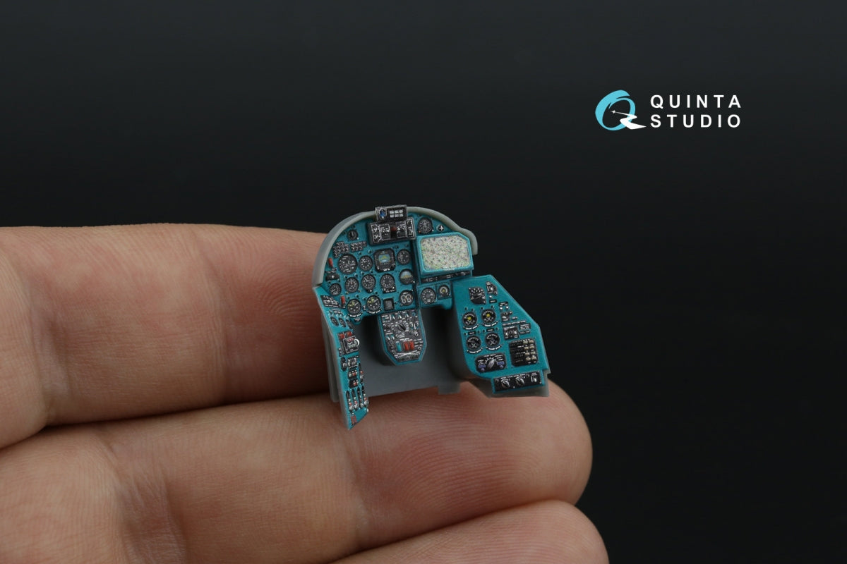 Quinta Studio QDS+48516 Mi-24P Hind-F 3D-Printed coloured Interior on decal paper (Trumpeter) (small version) (with 3D-printed resin parts) 1/48 – imagen 10